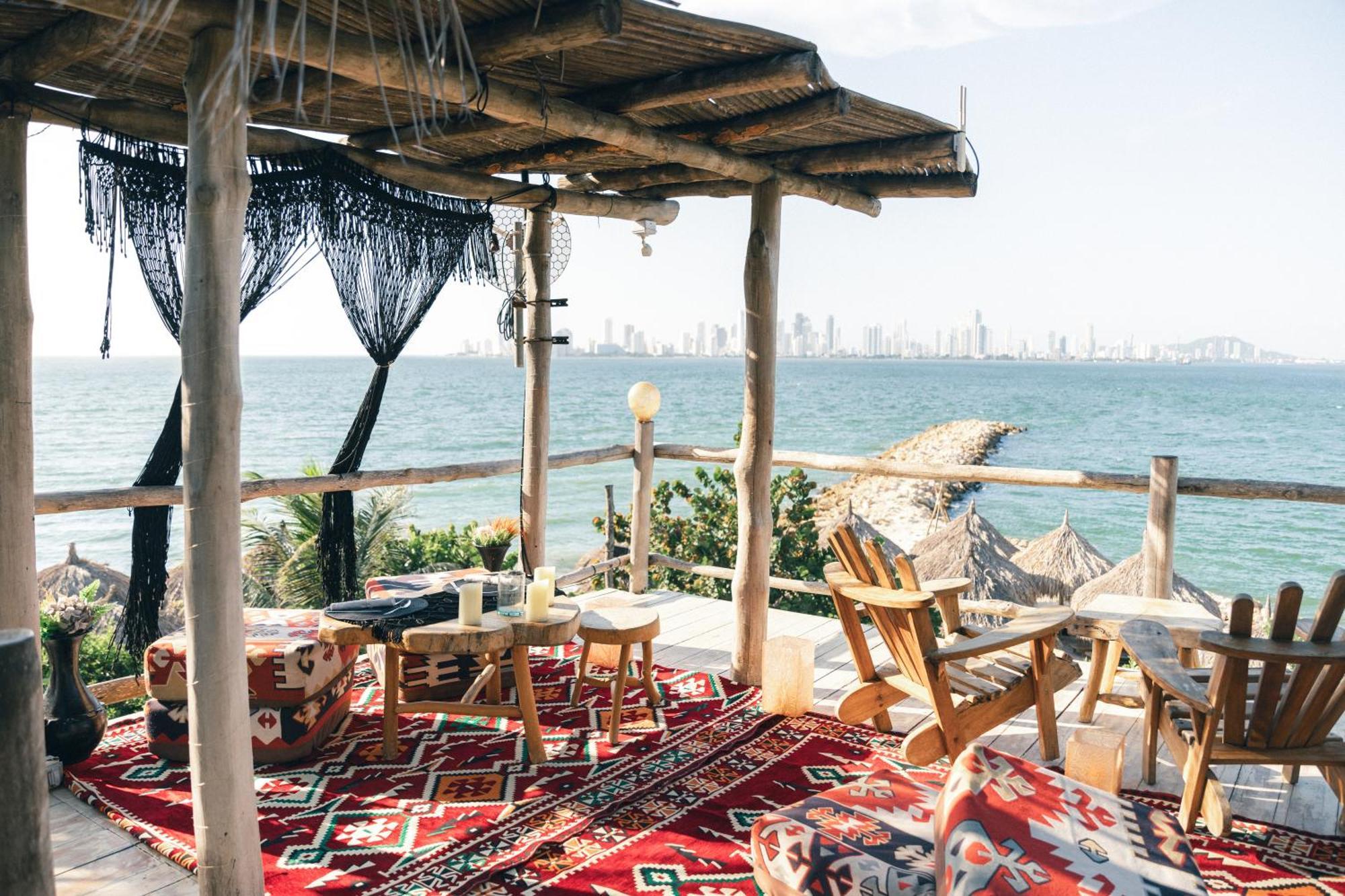 Eteka Slow Beach Hotel Adults Only Cartagena ภายนอก รูปภาพ