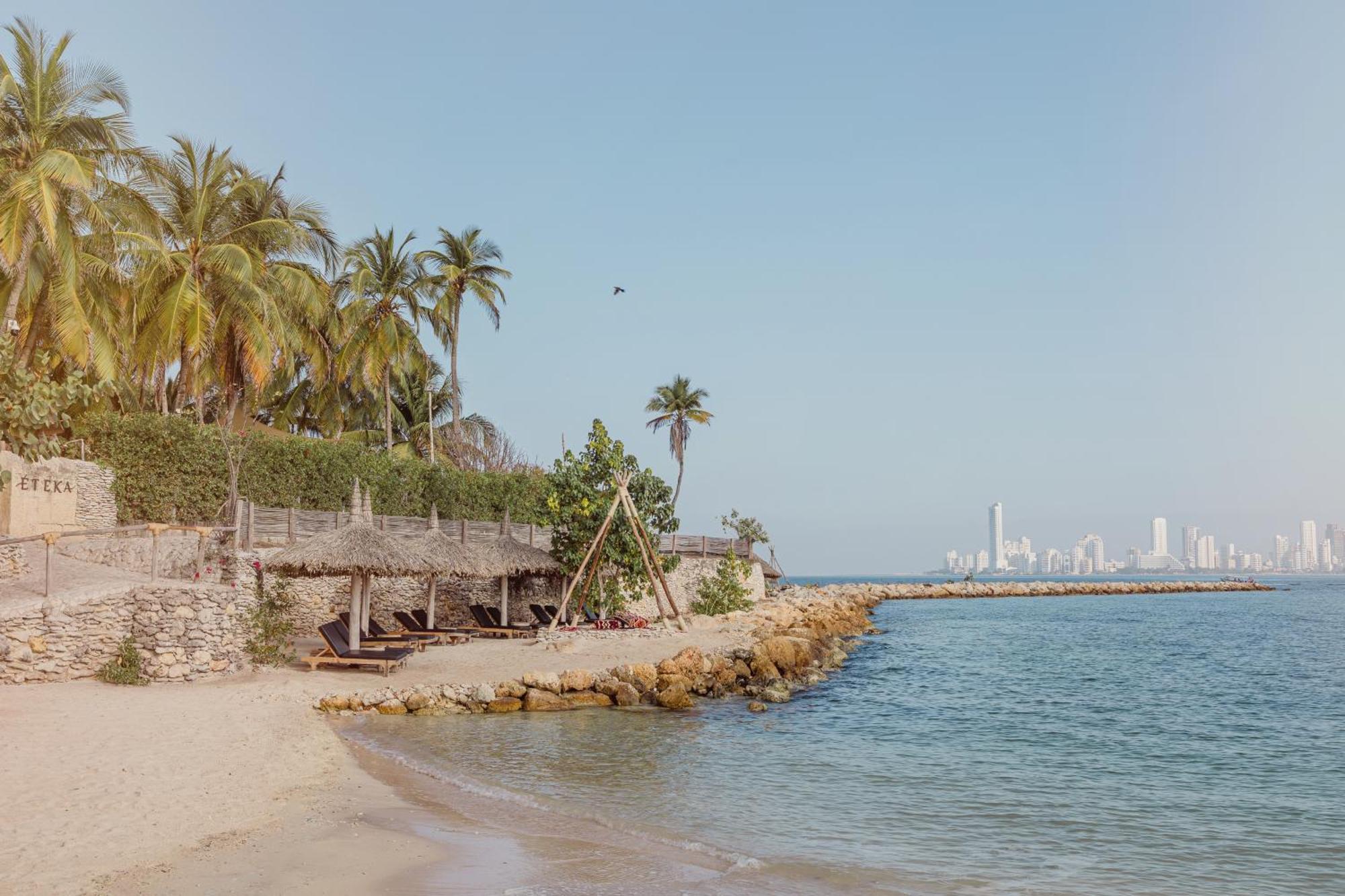 Eteka Slow Beach Hotel Adults Only Cartagena ภายนอก รูปภาพ