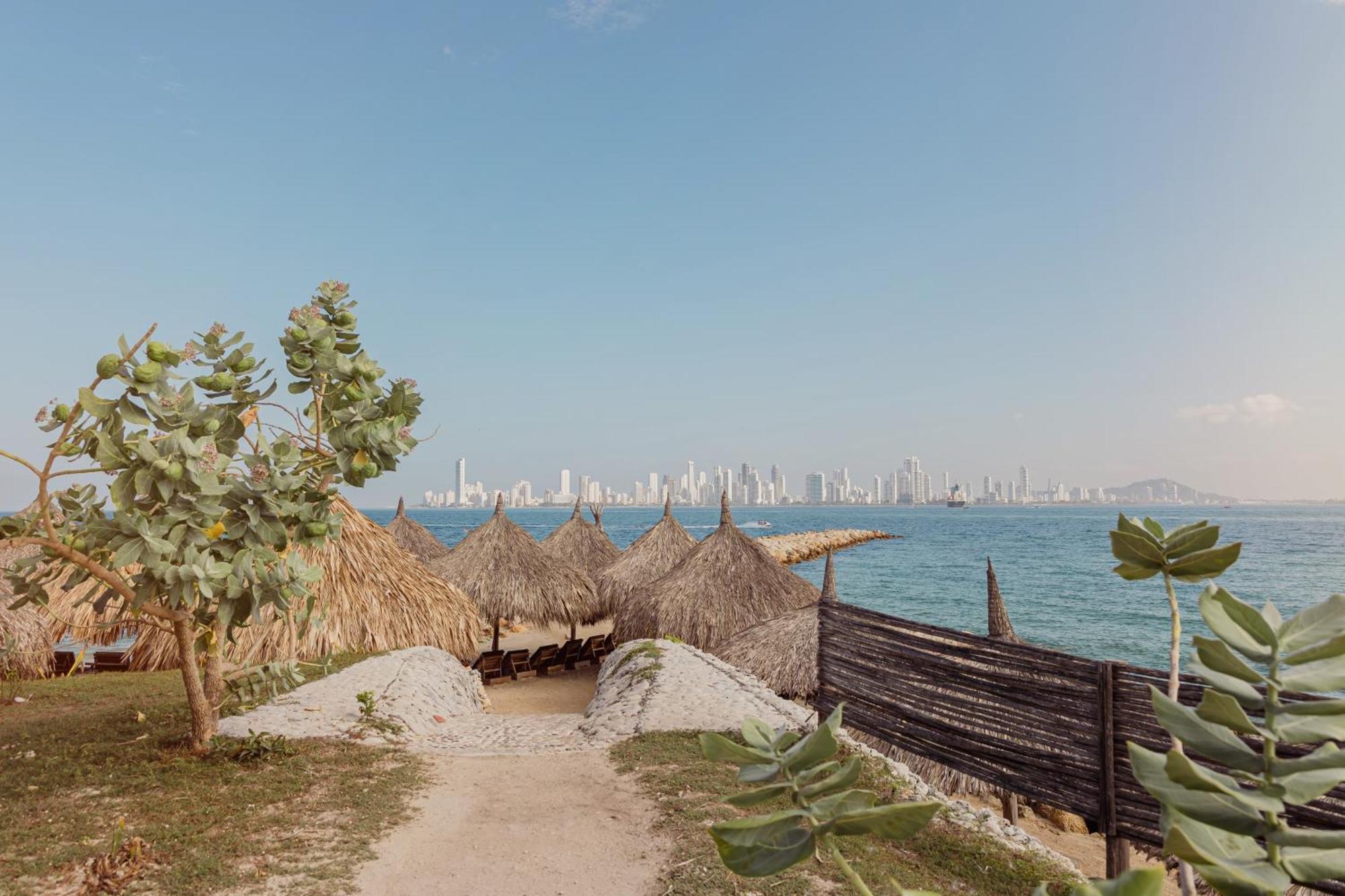 Eteka Slow Beach Hotel Adults Only Cartagena ภายนอก รูปภาพ